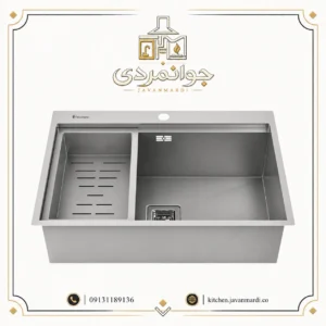 سینک استیل داتیس مدل Corian-701